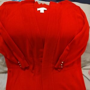 BNNU Christopher And Banks Red Cardigan